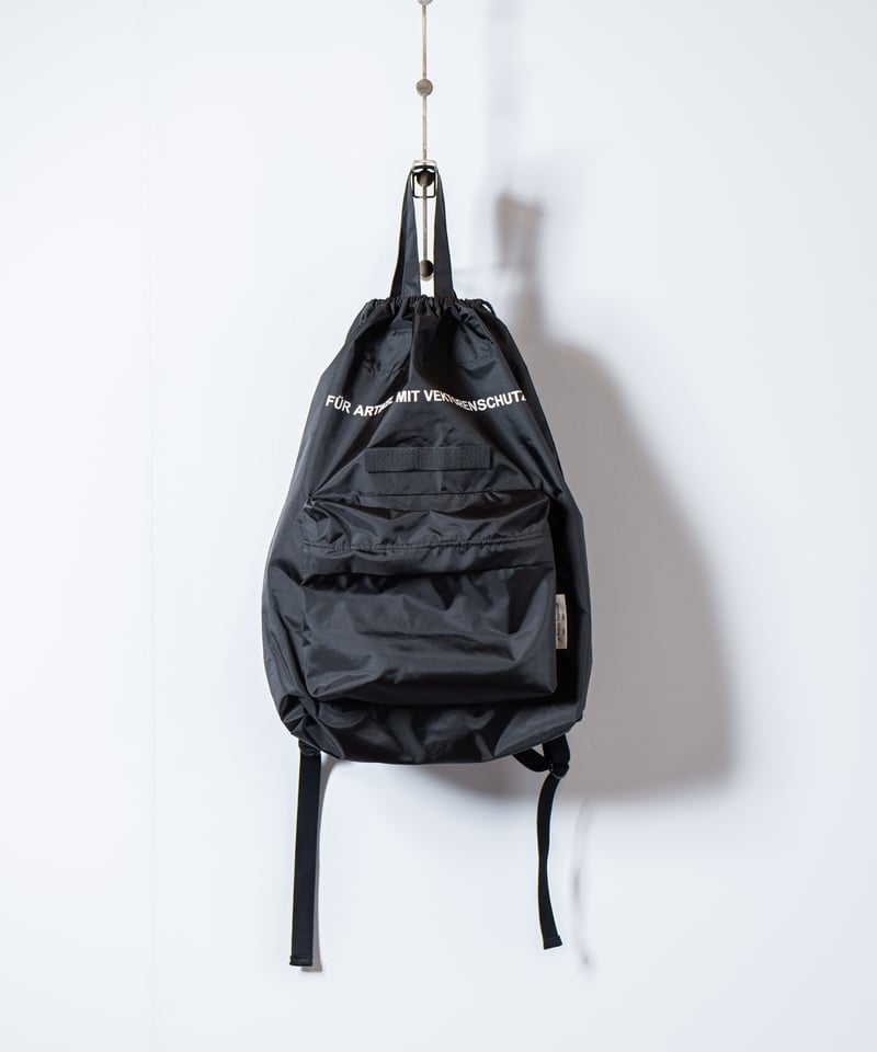 ARTE POVERA｜【 2024spring26 】ドイツランドリーBAG RE- 巾着リ