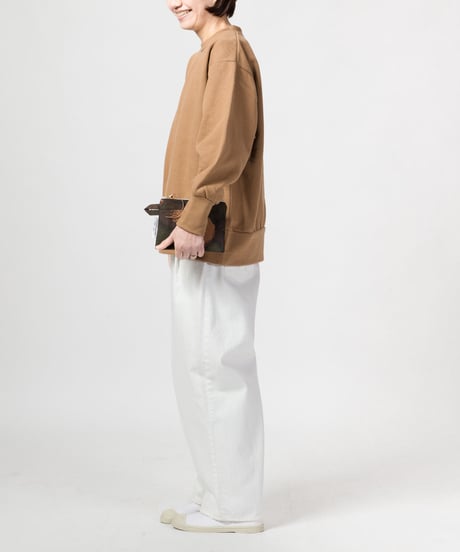 ★ARTEPOVERA【 artea-regoods007 】ハンガリー迷彩テント RE-フラットポーチ（S） キルト裏地
