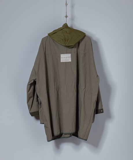 ARTE POVERA｜【 2025spring75 】オランダシェラフ染 RE-フードJKT
