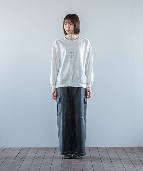 ARTE POVERA｜【 26WI06 】 ギルダン RE-裏毛ダメージ加工(ARTE)