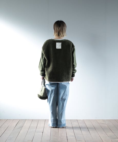 ★ARTE POVERA｜【 2025winter65 】 オランダボアライナー RE-ノーカラーJKT