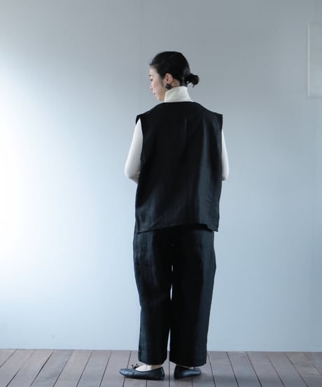 ★ATPOVA｜【 2025spring12】リネンキャンバス 2タックイージーPT