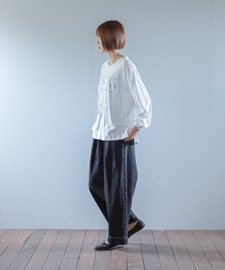 ARTE POVERA｜【 ARTEA - 26SP21 】 NATSUME X KOTETSU コラボ 「どうにかなるさ」 ギルダン RE-message ロンT②
