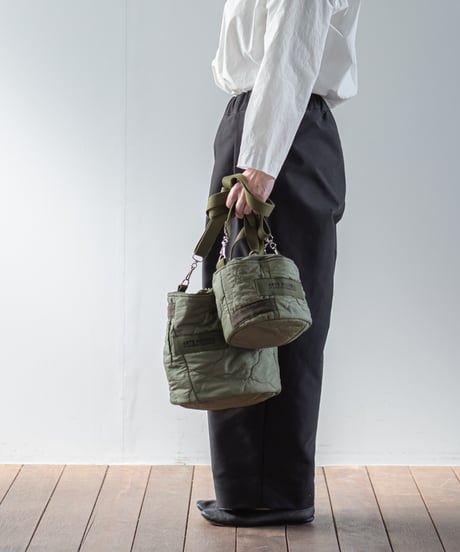 ARTE POVERA｜【 2025winter67 】 チェコキルトパンツ RE-巾着ショルダー