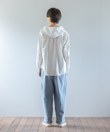 ARTE POVERA｜【 ARTEA - 26SP69 】 シャンブレーライトダメージ加工 RE-フードカバーオール