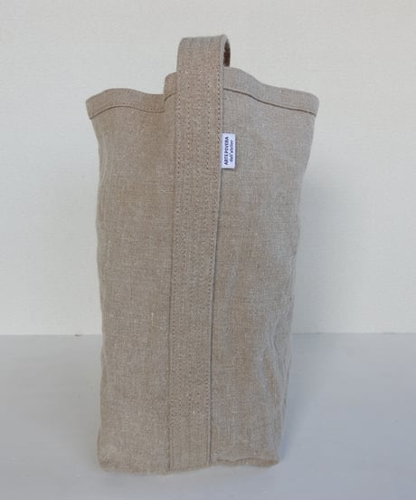 ★ARTEA｜【 artea-sheet008 】リネンシーツ｜ハンドBAG（Ｍ）