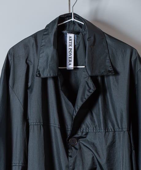 ARTE POVERA｜【 24SP27A 】フランスレインコート RE- 製品染ワイドコート