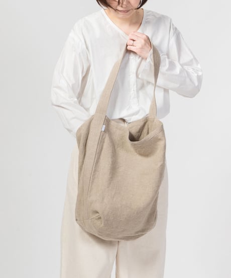 ★ARTEA｜【 artea-sheet011 】リネンシーツ｜ショルダー BAG（Ｌ）