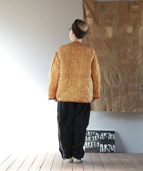 ARTE POVERA｜【 artea-fw2380 】U.Sキルトライナー製品染 RE-JKT