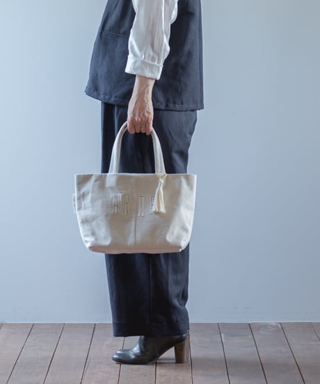 ARTE POVERA｜【 ARTEA - 26SP33 】 フランスUSEDシーツ 「ARTE」 BAG (M)