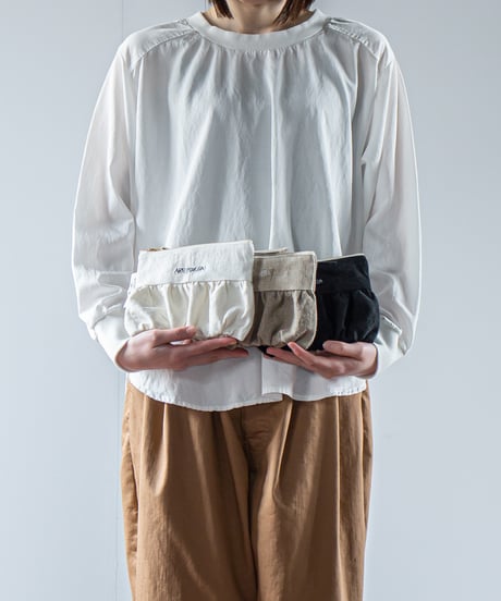 ARTE POVERA｜【 26WI21 】 イタリアシーツ RE-ポーチ(S)