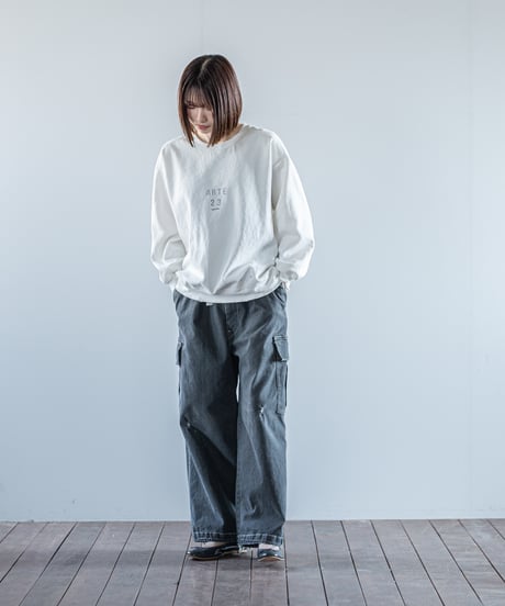 ARTE POVERA｜【 26WI06 】 ギルダン RE-裏毛ダメージ加工(ARTE)