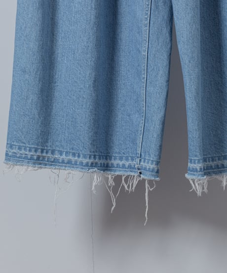 ATPOVA｜【 2025winter53 】 12OZデニム 2タックワイドカットオフパンツ