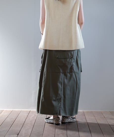 ARTE POVERA｜【 artea-reclothing215 】フランスカーゴPT RE-スカート