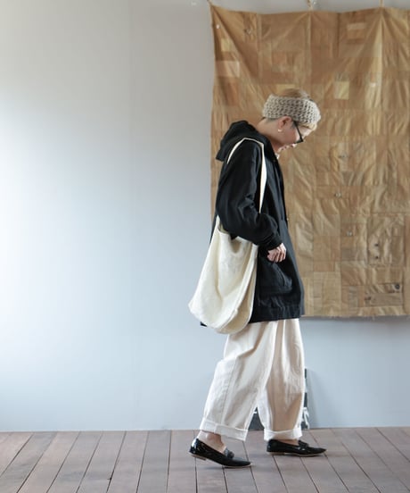 ARTE POVERA｜【 23WI54 】ヨーロッパミリタリーMIX RE-フードブルゾン