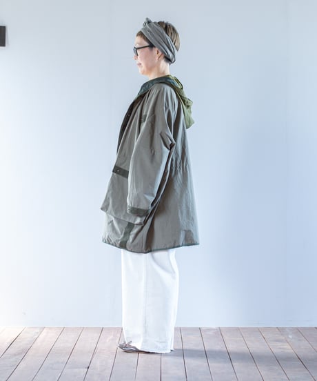 ARTE POVERA｜【 2025spring75 】オランダシェラフ染 RE-フードJKT