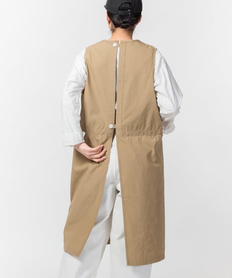 ★ARTEA｜【 artea-apron005】 ウェザーコットンエプロン