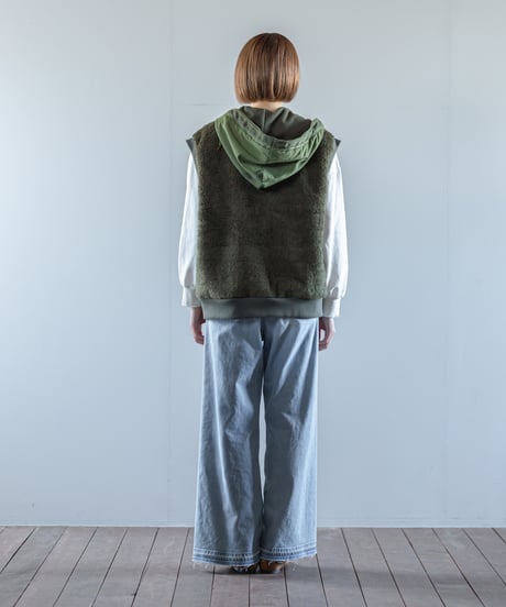 ARTE POVERA｜【 2025winter69 】 チェコキルトパンツ RE-アーミーMIXフードベスト