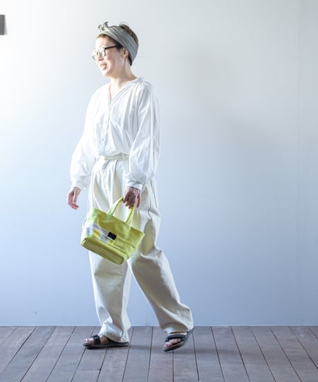ATPOVA｜【 2025spring07 】インドコットンストライプ BAG(S)