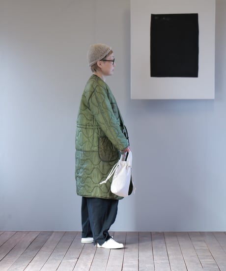 ARTE POVERA｜【 artea-reclothing218 】USキルトジャケット RE-ハーフコート