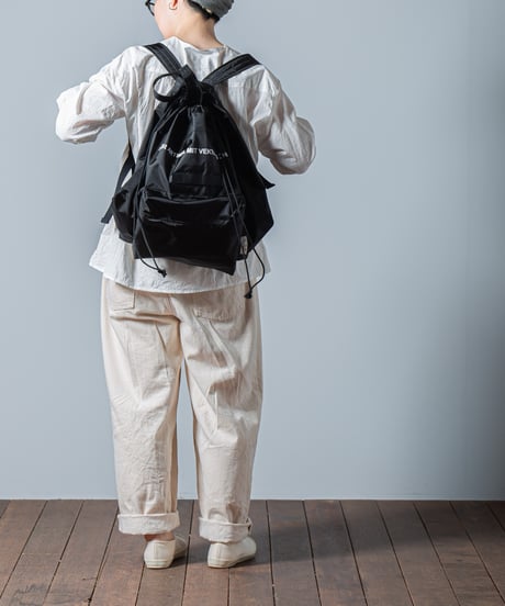 ARTE POVERA｜【 24SP26 】ドイツランドリーBAG RE- 巾着リュック