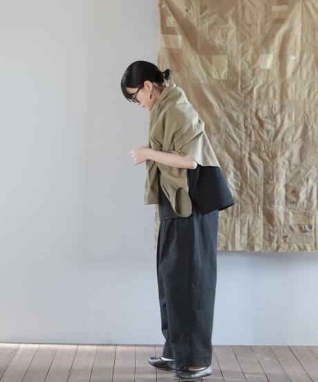 ARTE POVERA｜【 artea-reclothing602 】ユーロアーミー RE-ワイドシャツ