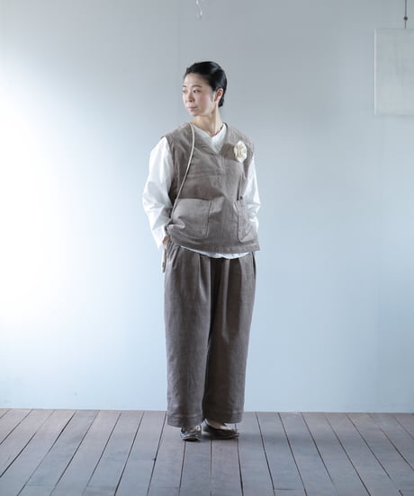 ATPOVA｜【 2025winter44 】 コーデュロイ 2タックイージーPT
