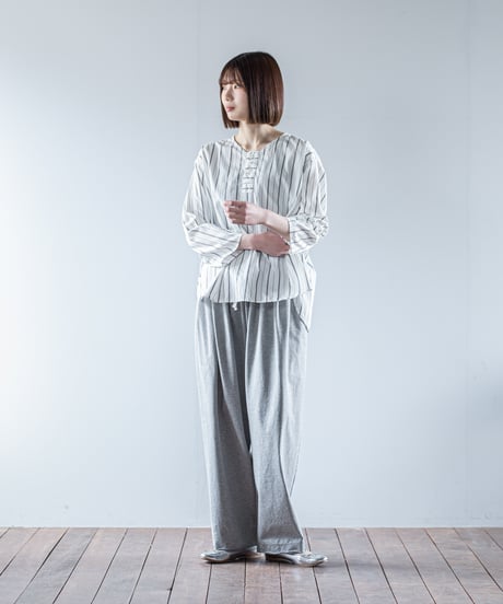 ATPOVA｜【 26WI01 】 ドビーストライプ NEWヘンリーSH