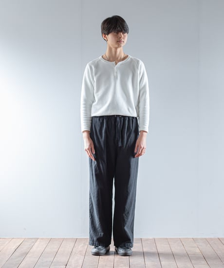 ATPOVA｜【 2025winter35 】 L/C イージーPT裏付(製品染)