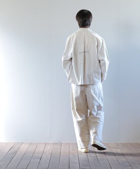 ARTE POVERA｜【 23SP48 】フランスUSEDシーツ RE-JKT