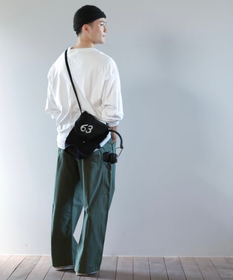 ARTE POVERA｜【 artea-reclothing204 】USランドリーBAG RE-タック＆ダーツワイドパンツ