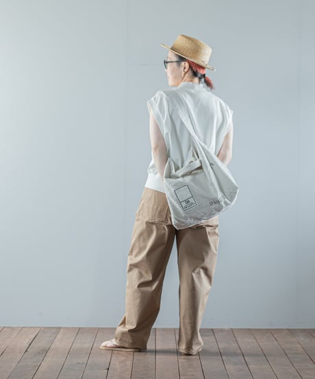 ARTE POVERA｜【 26SU72 】 フランスUSEDシーツMIX RE-ステンシルトート＆ショルダーBAG