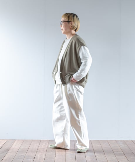 ATPOVA｜【 2025winter04 】 Linen cotton 裏毛 ベスト