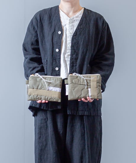 ★ARTE POVERA｜【 2024winter67 】チェコキルトパンツ RE-ポーチ(S)