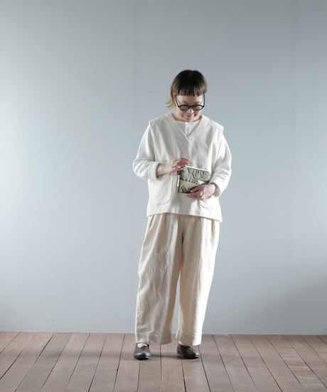★ARTE POVERA｜【 2024winter67 】チェコキルトパンツ RE-ポーチ(S)