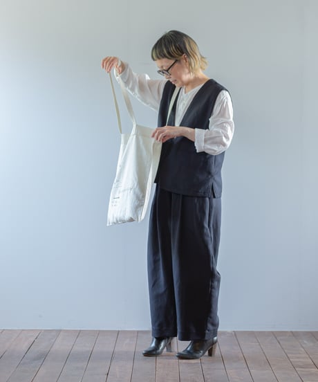 ATPOVA｜【 2026spring18 】 NATSUME X KOTETSU コラボ 「意志あるところに道はあるよ～」 コットンリネントートBAG①
