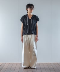 ARTE POVERA｜【 2025summer57 】ギルダン染め RE-フードフレンチT