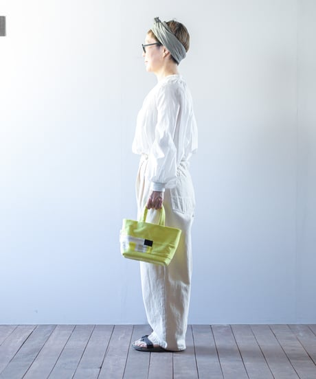 ATPOVA｜【 2025spring07 】インドコットンストライプ BAG(S)