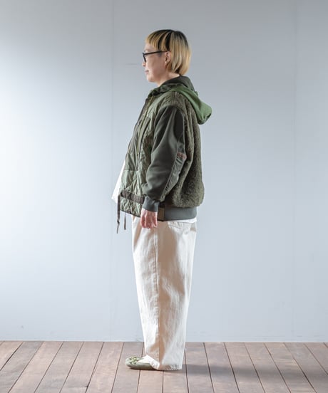 ARTE POVERA｜【 2025winter70 】 チェコキルトパンツ RE-アーミーMIXフードJKT