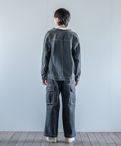 ATPOVA｜【 26WI13 】 ブラックライトデニム G-JACKET(ダメージ加工)