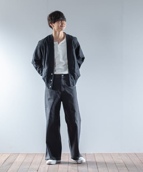 ATPOVA｜【 2025winter33 】 L/C リブカーディガン（製品染）