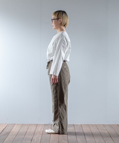 ATPOVA｜【 2025winter35 】 L/C イージーPT裏付(製品染)