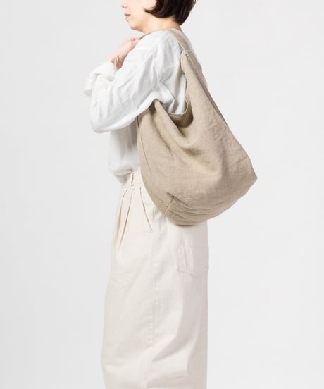★ARTEA｜【 artea-sheet009 】リネンシーツ｜ハンドBAG（Ｌ）
