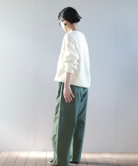 ARTE POVERA｜【 artea-reclothing204 】USランドリーBAG RE-タック＆ダーツワイドパンツ
