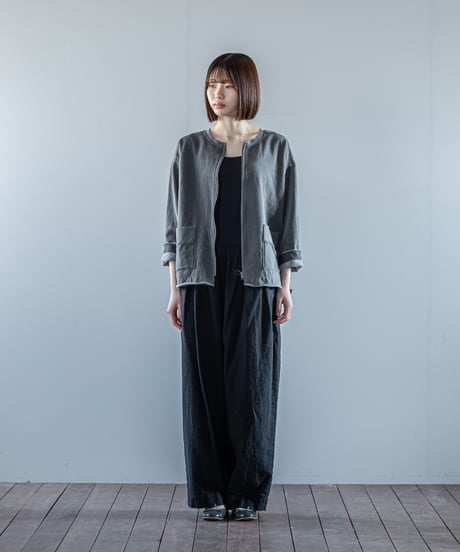 ARTE POVERA｜【 26WI05 】 ギルダン RE-裏毛ZIPカーデ