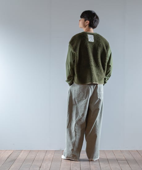 ★ARTE POVERA｜【 2025winter65 】 オランダボアライナー RE-ノーカラーJKT