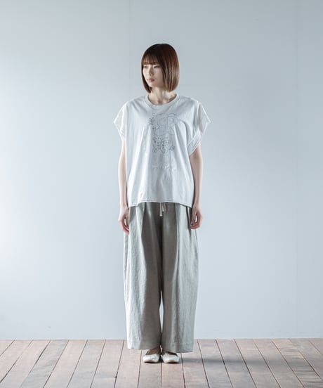 ARTE POVERA｜【 26SU12 】 ギルダン RE-チョウチョフレンチT