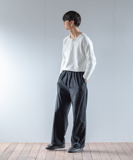 ATPOVA｜【 2025winter35 】 L/C イージーPT裏付(製品染)