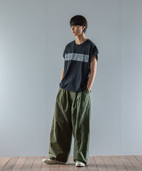 ARTE POVERA｜【 2025summer64 】ギルダン RE-シャドウハンドペイントフレンチT
