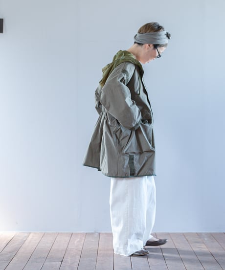ARTE POVERA｜【 2025spring75 】オランダシェラフ染 RE-フードJKT